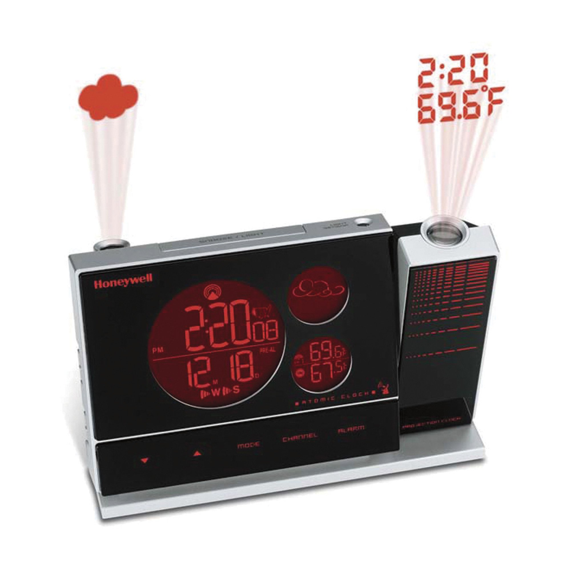 Honeywell Atomic Clock Weather Forecaster, Model# PCR426W